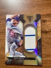 2017 Topps Triple Threads Single Jumbo Relics /36 Matt Harvey #SJR-MHV