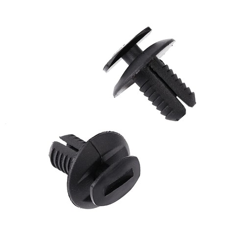 For Mercedes Benz Sprinter W906 Fit 9mm hole Plastic Screw ABS plastic Black 10x - Foto 4 di 5