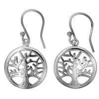 OhrhäNger Ohrring 925 Silber F OhrhäNger 925/- Sterling Silber 2,9Cm Damen