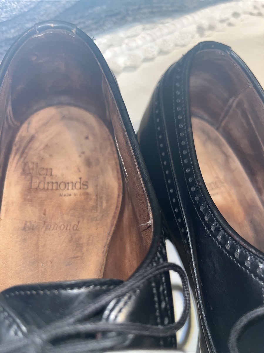 Allen Edmonds Richmond Mens Size 9.5 D Dress Shoes Black  display picture 1