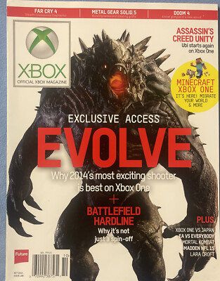 Official Xbox Magazine October 2014 Issue 166 Exclusive Access Evolve