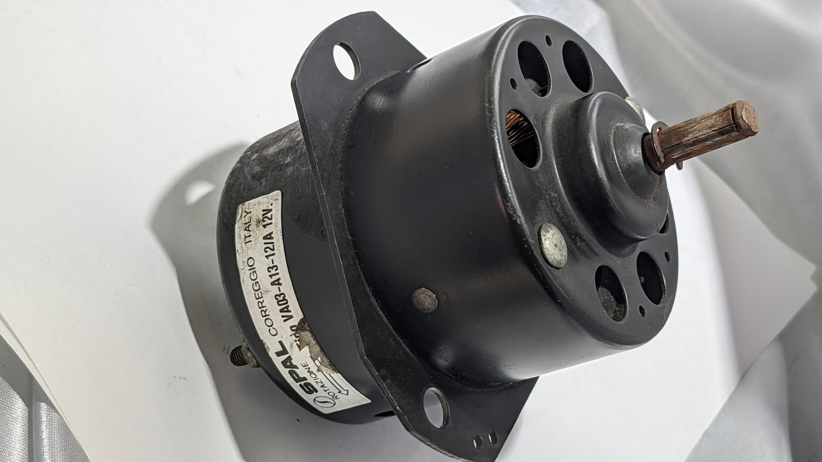 FERRARI MONDIAL T TESTAROSSA 328 512 FAN MOTOR 117546