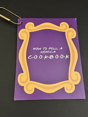 #ad FRIENDS: The Reunion How to Pull a Monica Cookbook gift to production staff $7.76