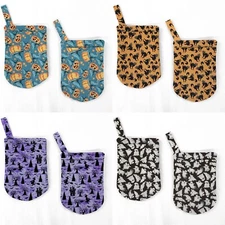 Halloween Oven Mitts (Set of 2) (4 Patterns Available)