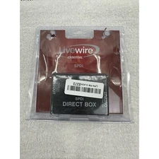 Livewire SPDI Passive Direct Box With Attenuation Pad floating low-impedance XLR