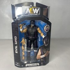AEW Unmatched Collection Series 3 #19 Evil Uno DARK ORDER W/ 3 Upper Deck Cards