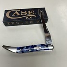 CASE XX #50724 BLUE CRACKLE SMOOTH MEDIU TEXAS TOOTHPICK SS  — photo 2