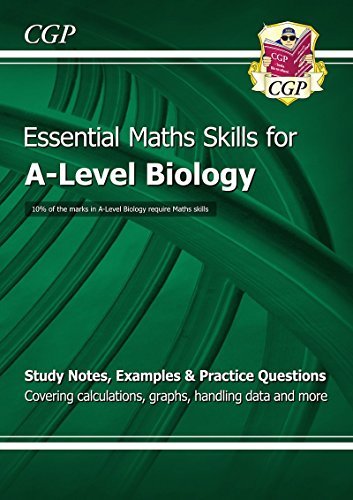 New A-Level Biology: Essential Maths Skills By CGP Books