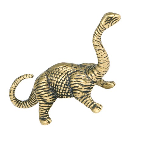Mosiężna ozdoba dinozaura Dziecko Maluch Figurka dinozaura Wyłączony - Zdjęcie 2 z 12