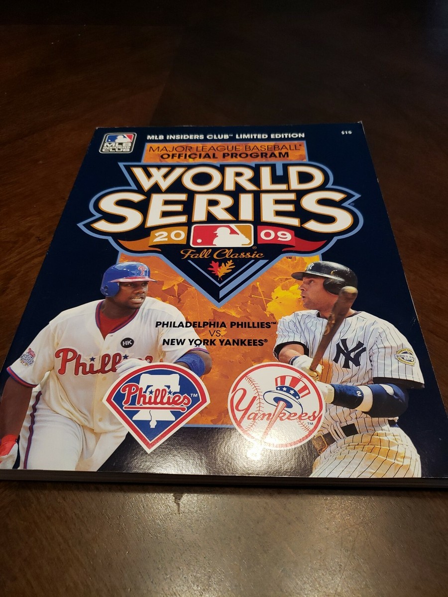 2009 World Series Program, Yankees Vs Phillies, Great Collectible