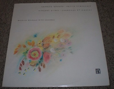 Gounod Petite Symphonie D'indy Chansons Et Danses Maurice Bourgue Wind Ensemble