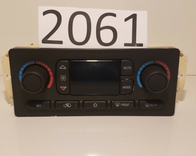 2003 2004 Chevrolet Trailblazer GMC Envoy AC Temperature Heater Climate