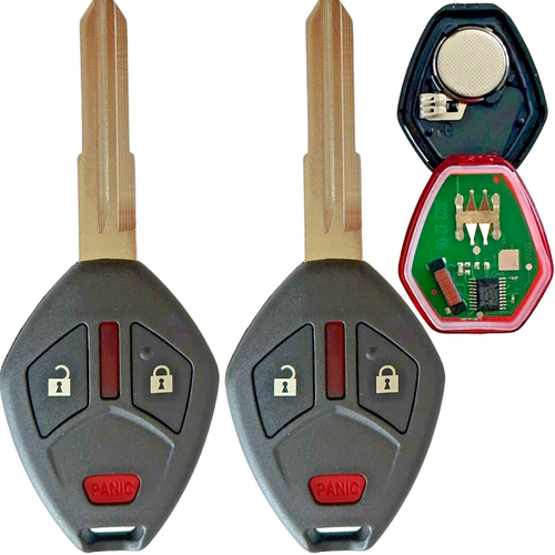 2 for 2014 2015 2016 Mitsubishi Outlander Sport Remote Key Fob OUCG8D ...