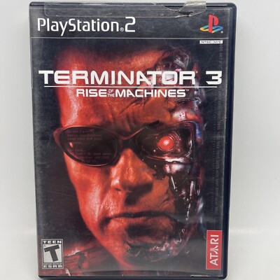 Terminator 3 Rise of the Machines (PlayStation 2 PS2 2003) Complete w/ Manual
