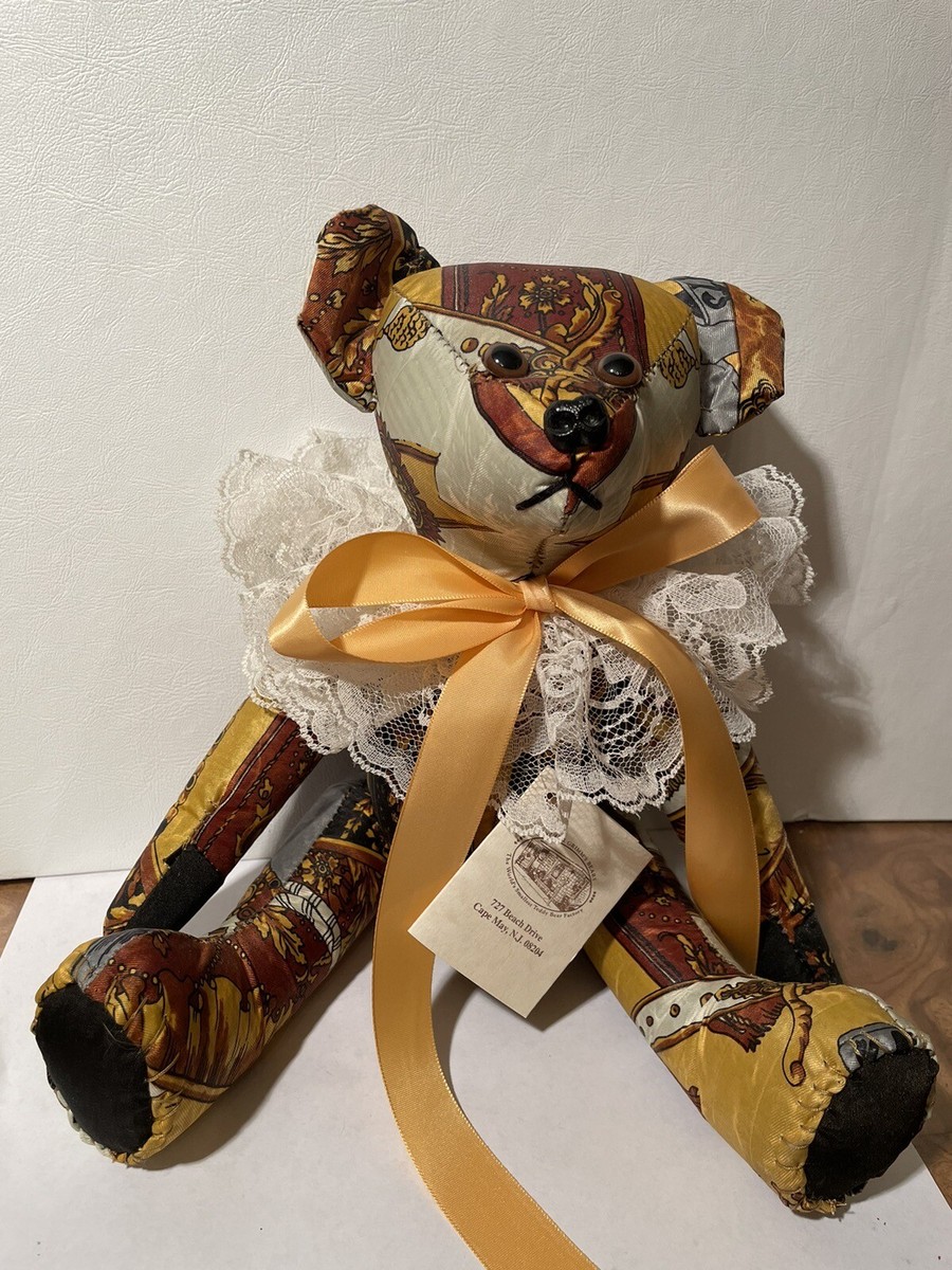 Victorian Lace Hand Made Teddy Bear by Mother Ellen Grimm New