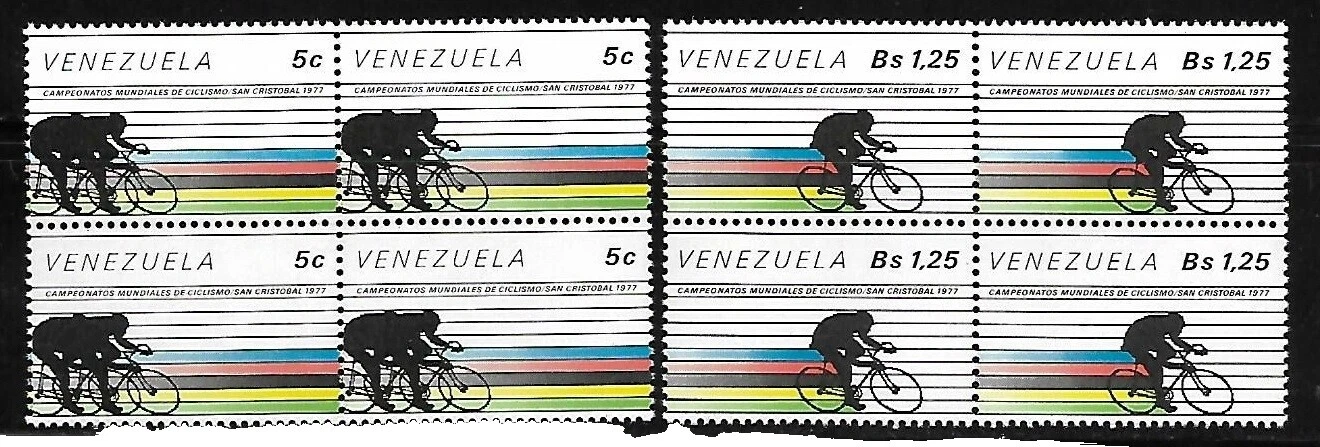 Ciclismo Sellos de Venezuela