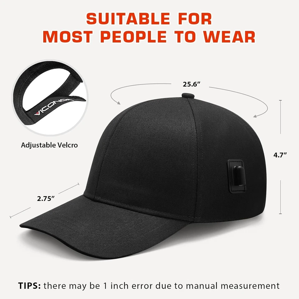 Gorro láser para el crecimiento del cabello, color negro - Image 4 of 4