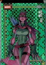2026 Topps Chrome Marvel Comics #18 Blink Green X-Fractor #/99