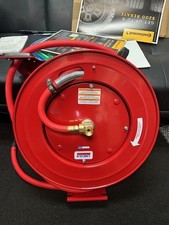 Lincoln Industrial 83754 Retractable Air Hose Reel 50' x 1/2"