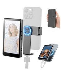 5  Vlog Selfie Monitor Screen with Magnetic Phone Clip Mount for