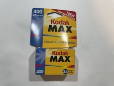 Kodak Max Versatility 400 Film Roll 24 Exposures 35mm Color Exp 09/2001