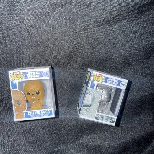 Han Solo Carbonite Star Wars Funko Bitty Pop 1/6 hyper rare mystery chase +extra