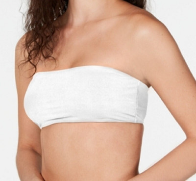 Jenni Women's Casual Optional Strap Bandeau Bra, Bright White