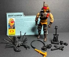 1991 G.I. Joe Desert Scorpion, Cobra Desert Trooper, Nice shape, Complete