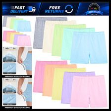 10 Pack Girls Dance Shorts for Cartwheels, Toddler Biker Under Dress, Kids