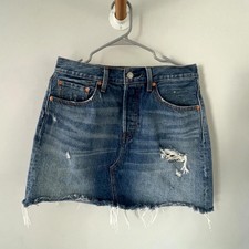 Vintage Levi's Denim Skirt - Waist 30"