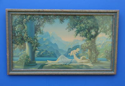 Realm of the Beanstalks アートプリント サイン入り 1925 R. Atkinson Fox Urgelles Vintage Print - Borin Chicago Art
