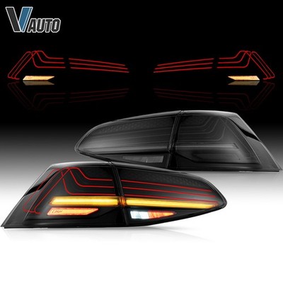 Laser LED Tail Lights For Volkswagen Golf 7 MK7 Hatchback 2014-2016 SMOKED Lens