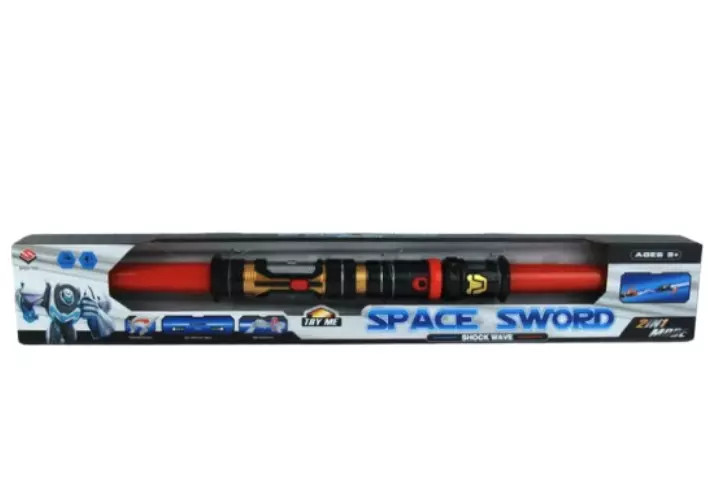 6900313394671 Miecz laserowy podwjny w pudeku 1339467 94671 Dromader 4490₽
