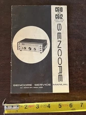 Vintage Sencore Lo-Boy Color Generator Original Manual Model CG-10 & CG-12
