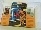 VINTAGE DUPONT CAR AND AUTOMOBILE WAX PORCELAIN METAL DU PONT GASOLINE OIL SIGN!