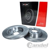 2X Maxgear Bremsscheiben 271Mm Voll Hinten Passend FüR Ford Focus | 19-4787