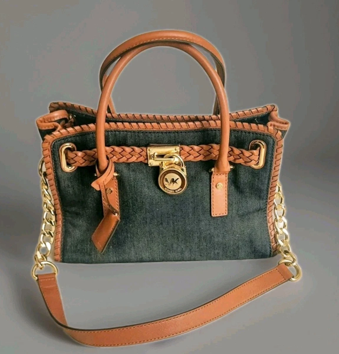 Michael Kors Denim Exterior Tote Bags & Handbags for Women Just