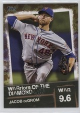 2020 Topps Warriors of the Diamond Gold 32/50 Jacob deGrom #WOD-25 13iq