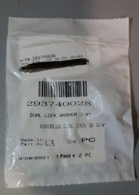 2013-2022 Can-Am Spyder F3 RT Dual Lock Velcro Washer OEM 293740028