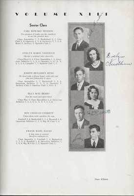 1932 MARICOPA HIGH SCHOOL YEARBOOK, La REVISTA, MARICOPA, CALIFORNIA