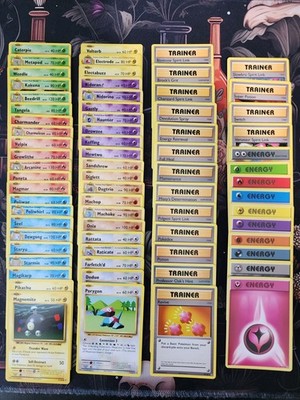 2016 Pokemon XY Evolutions Complete 70 Card Base Set - C/UC/R *NON-HOLO*