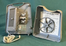 Keystone K 75 Movie Projector 8mm with Take Up Reel & Cover  Model K75  VINTAGE