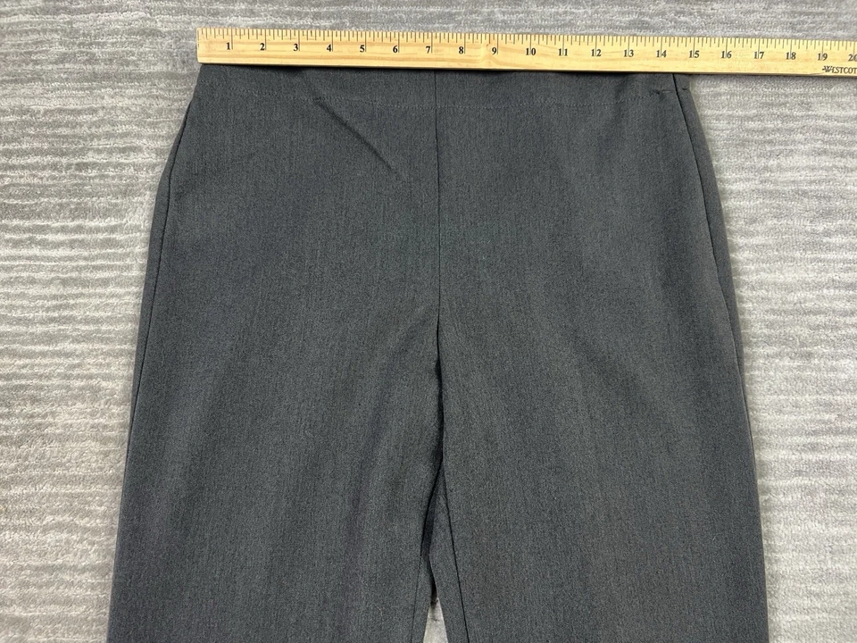 Talbots Dress Pants Womens 6 Gray Heritage Side Zip Straight Career - Image 3 of 4
