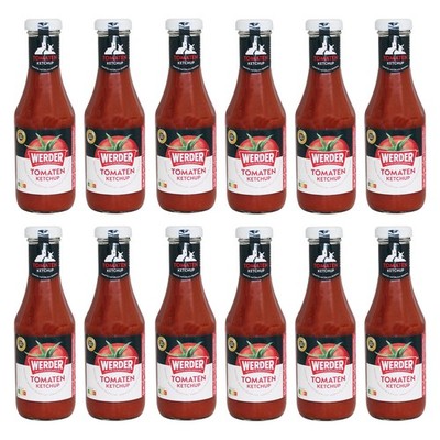 12er Werder Tomaten Ketchup (12 x 450 ml)