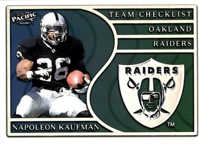 1999 Pacific #22 Napoleon Kaufman Team Checklists