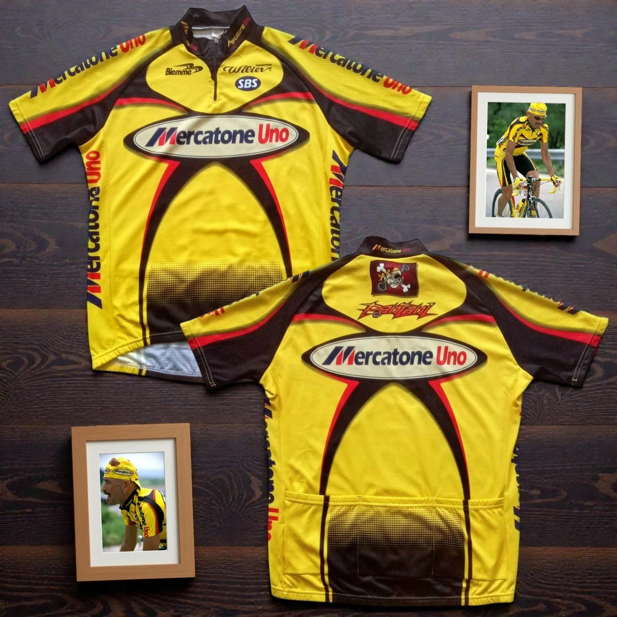 Maillot Cycliste Navigators Cycling Team 2001 Biemme - Taille XL Homme
