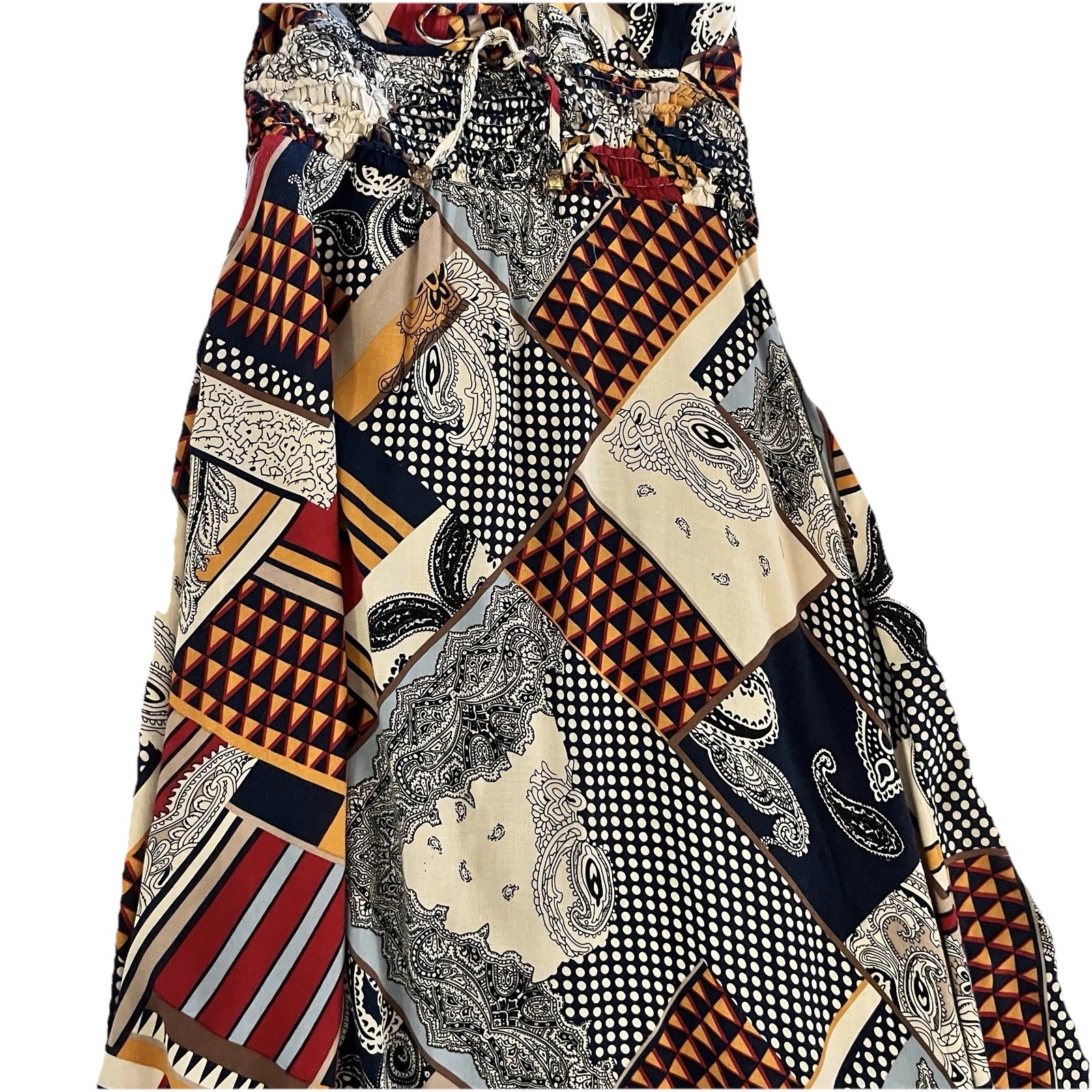 Boho & Vintage Inspired | patchwork halter maxi d… - image 3