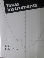 Texas Instruments TI-89/TI-92 Plus Guidebook Texas Instruments Guidebook 