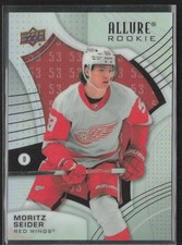 2021-22 Upper Deck Allure Moritz Seider 130 Base Jersey Number 166/199