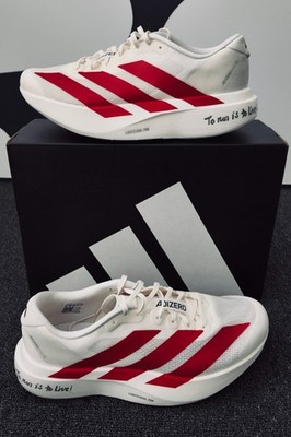 Adidas Adizero Evo Sl Off White Better Scarlet - JS1182